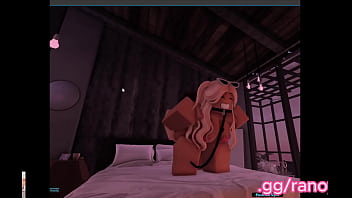 Fucking my white Girlfriend (Roblox)